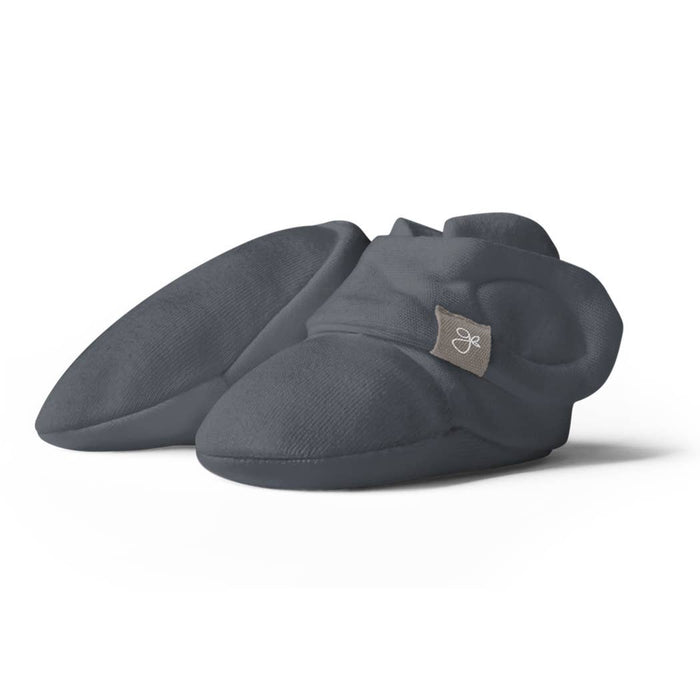 Midnight Organic Cotton Stay-On Baby Boots