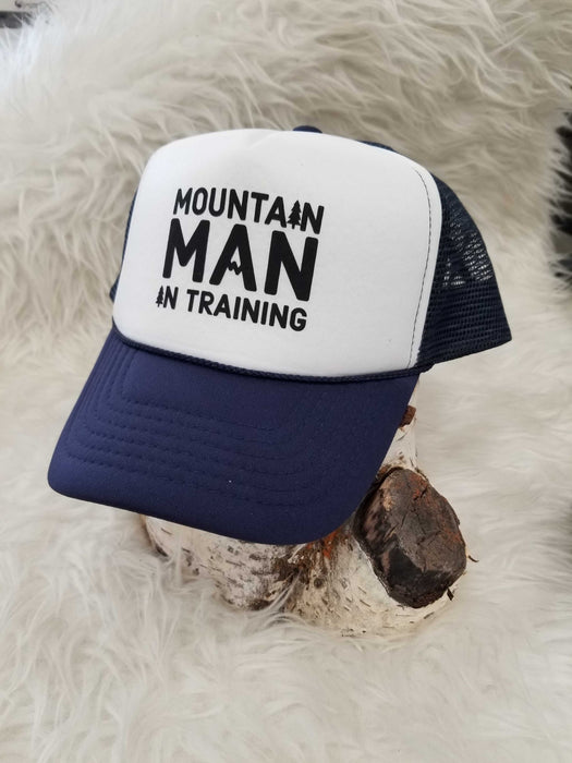 Mountain Man in Training Trucker Hat: Toddler Size | Hunt Montana