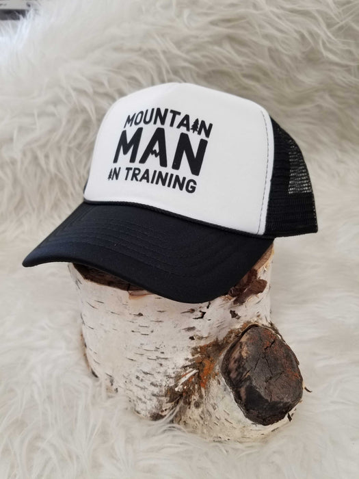 Mountain Man in Training Trucker Hat: Toddler Size | Hunt Montana