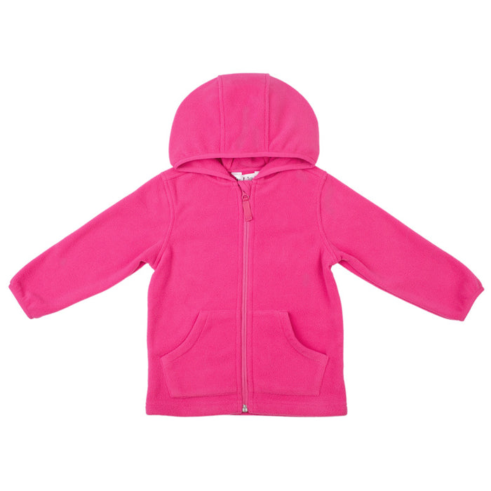 Watermelon Pink Fleece Jacket