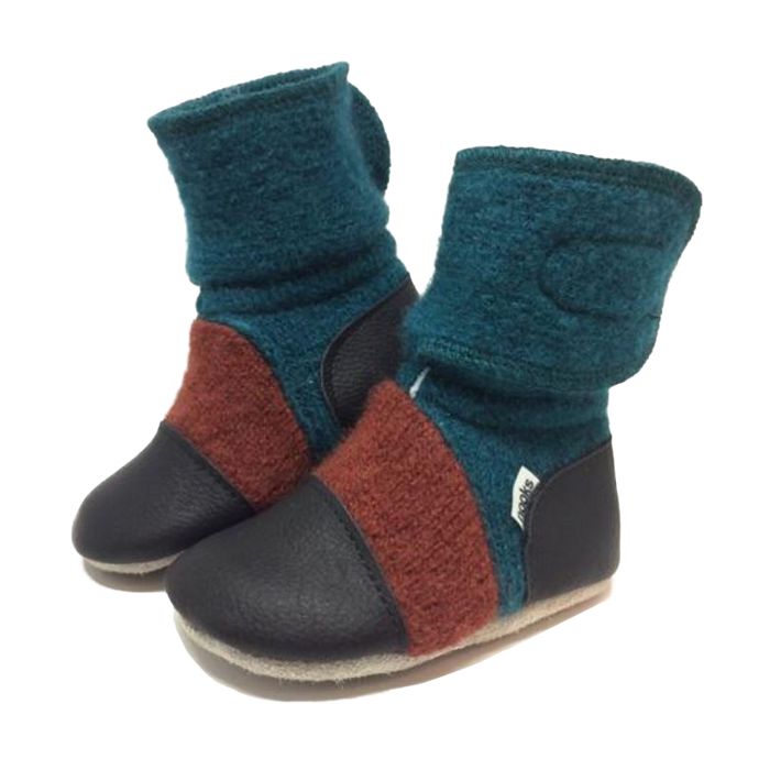 Mistral Felted Wool Booties