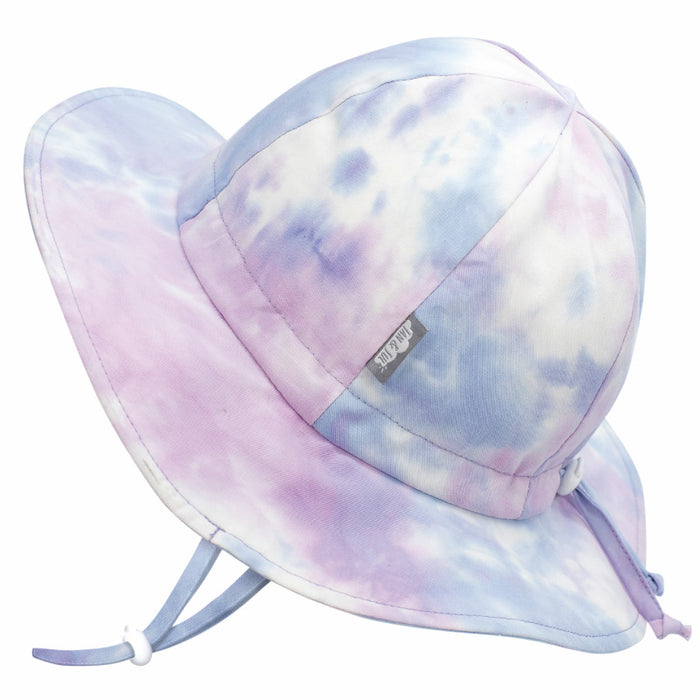 Cotton Candy Tie-Dye Cotton Floppy Sun Hat