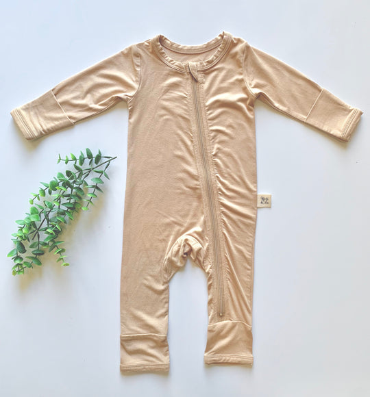 Warm Sand Bamboo Coverall