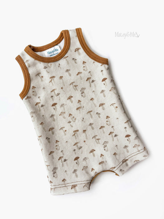 Mushroom Garden Romper