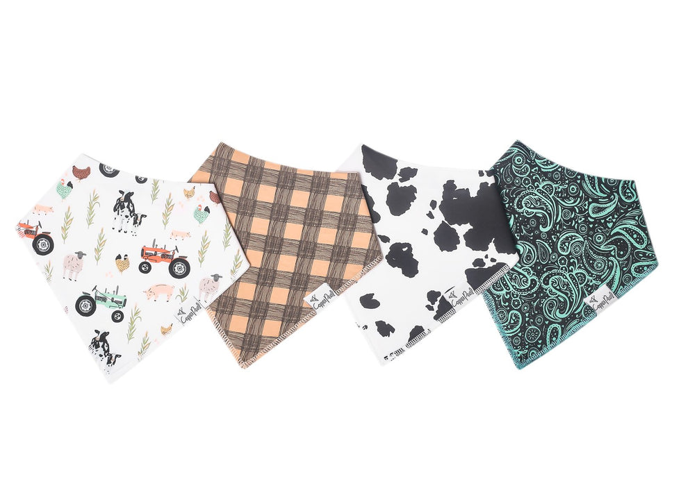 Jo Baby Bandana Bib Set of 4