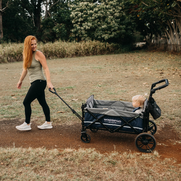 WonderFold X2 Push + Pull Stroller Wagon