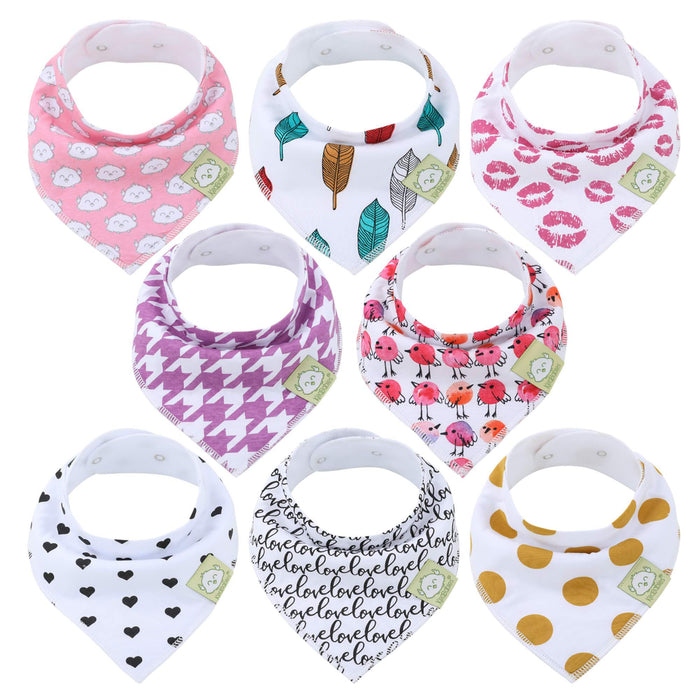 Bold Bravery Pink Bandana Bibs | KeaBabies