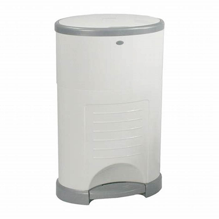 White Classic Diaper Pail | Dekor