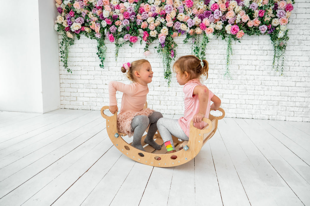 Natural Wood Rocker/Balance Board