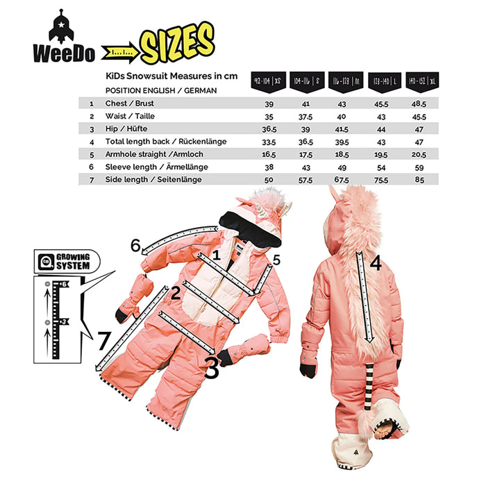 BUNNYDO Pink Snowsuit