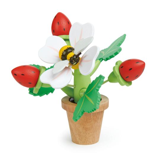 Strawberry Flower Pot Set | Tender Leaf Toys