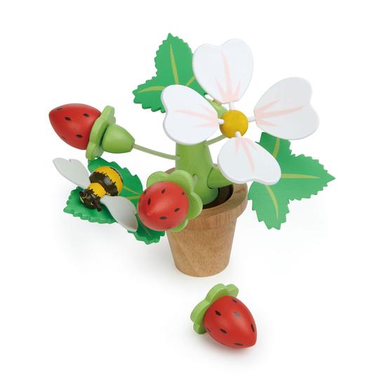 Strawberry Flower Pot Set | Tender Leaf Toys