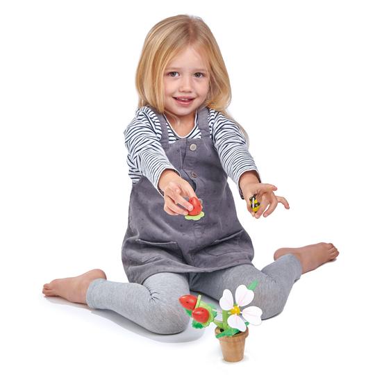 Strawberry Flower Pot Set | Tender Leaf Toys