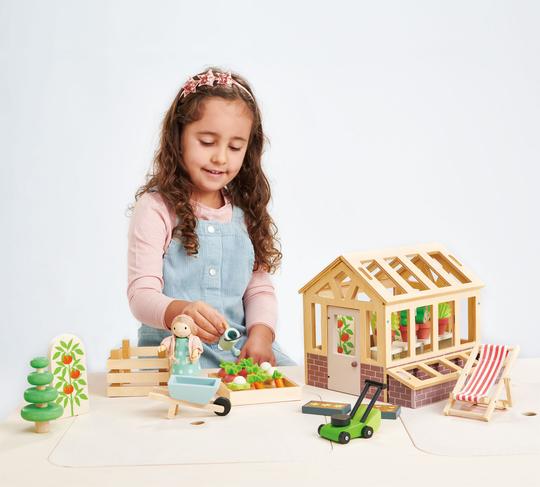 Greenhouse and Garden Play Set