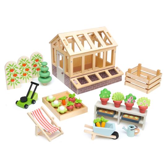 Greenhouse and Garden Play Set