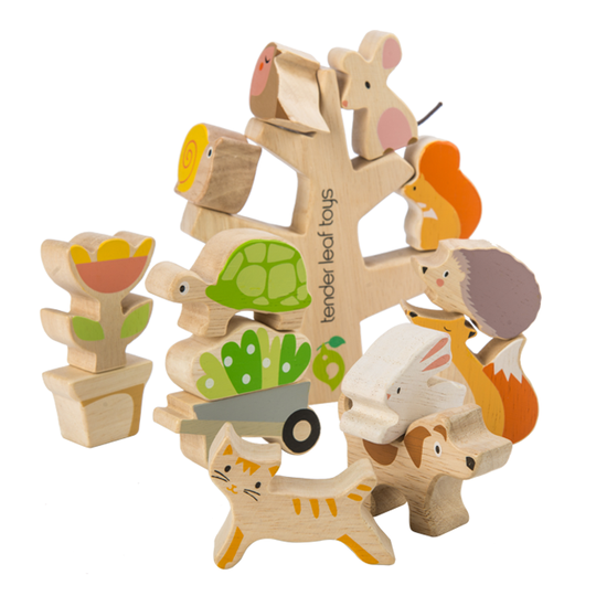 Stacking Garden Friends | Tender Leaf Toys