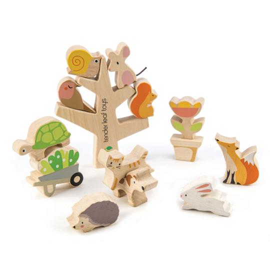 Stacking Garden Friends | Tender Leaf Toys