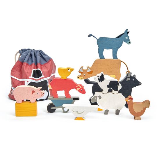 Stacking Farmyard | Tender Leaf Toys