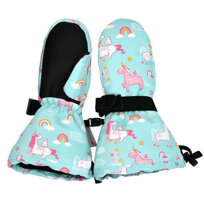 Unicorn Cozy-Dry Waterproof Mittens | Jan & Jul