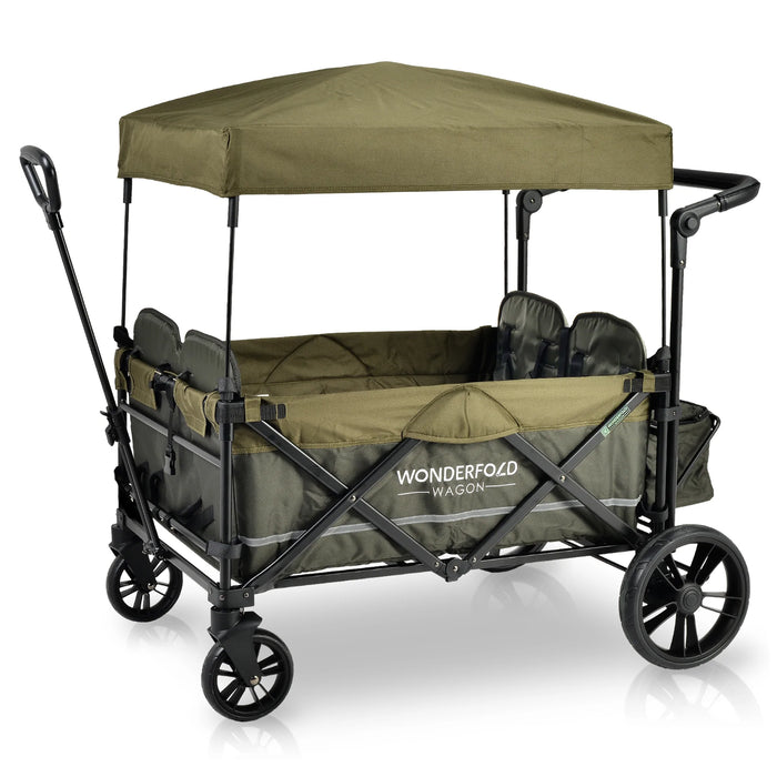 WonderFold X4M Push + Pull Stroller Wagon