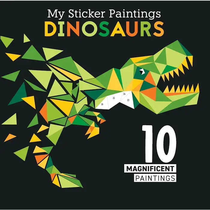 My Sticker Paintings: Dinosaur Activity Book