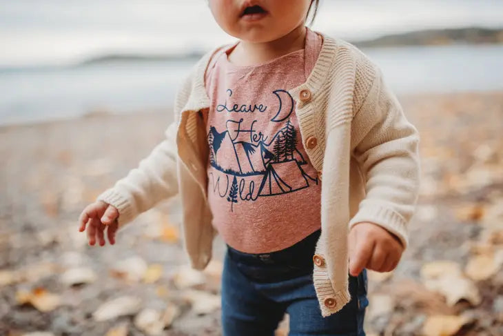 Pink 'Leave Her Wild' Bodysuit