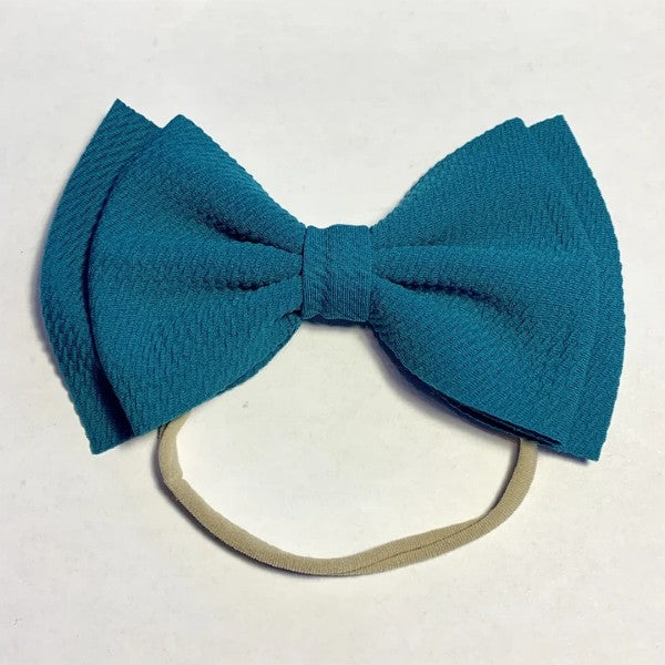 Skinny Big Bow Headband | Sugar + Maple