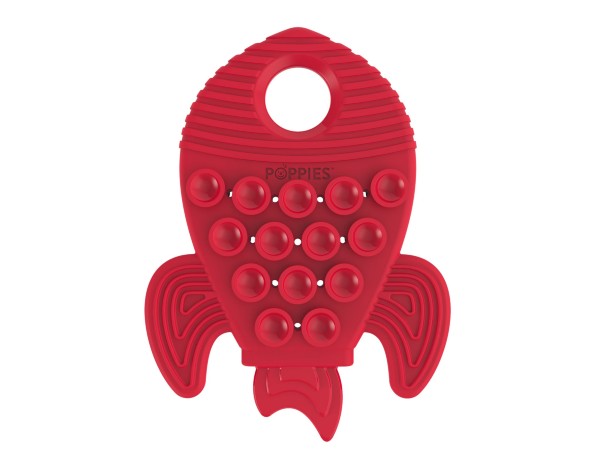 Red the Rocket Teether | Poppies Toys