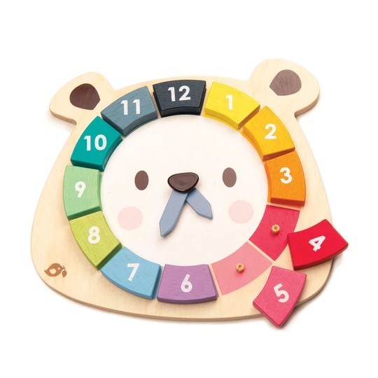 Bear Colors Clock | Tender Leaf Toys