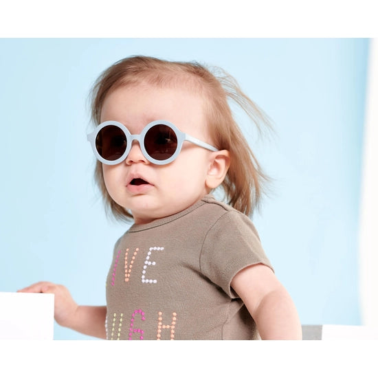 Euro Round Kids Sunglasses with Amber Lens (0-2)