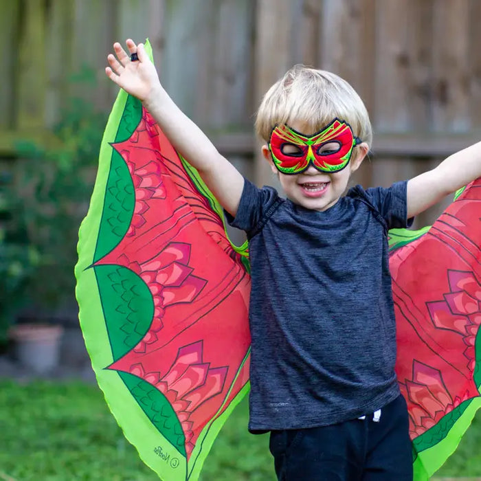 Dragon Wings & Mask Costume