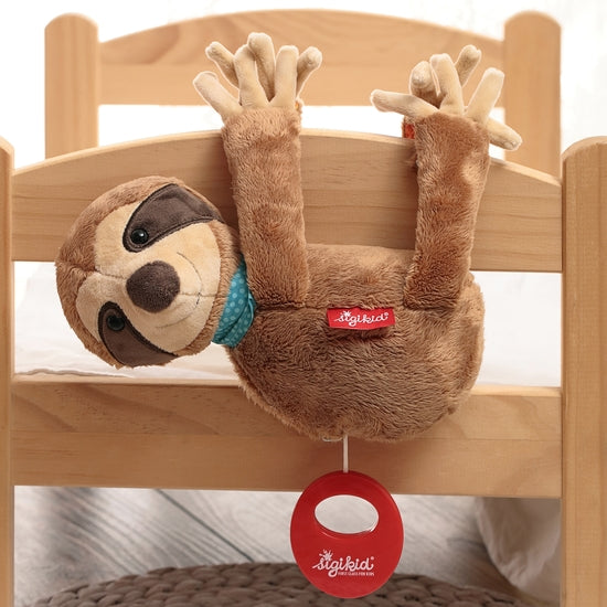 Hanging Sloth Musical Plush Toy | SigiKid