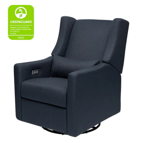 Kiwi Electronic Recliner and Swivel Glider in Eco-Performance Fabric with USB port | Water Repellent & Stain Resistant