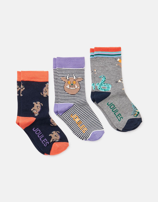 Gruffalo Brilliant Bamboo Socks - 3 Pack