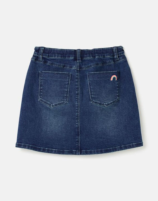 Hollis 5-Pocket Denim Skirt