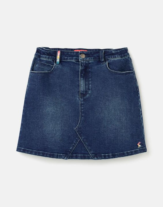 Hollis 5-Pocket Denim Skirt