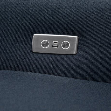 Kiwi Electronic Recliner and Swivel Glider in Eco-Performance Fabric with USB port | Water Repellent & Stain Resistant