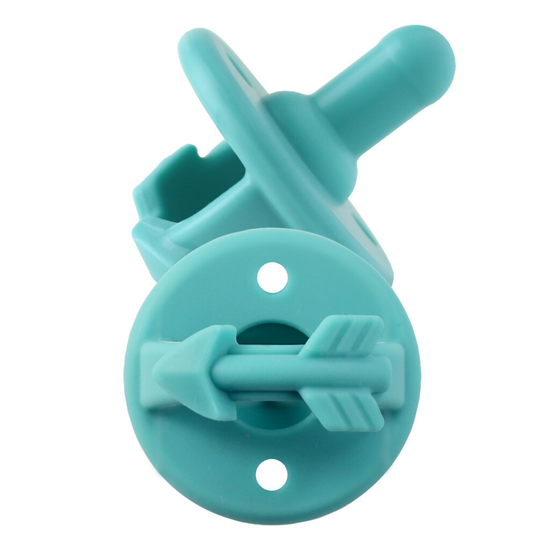 Surf Blue Arrow Sweetie Soother Pacifiers - 2 Pack | Itzy Ritzy