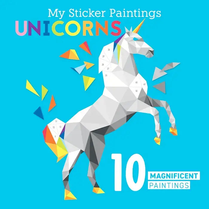 My Sticker Paintings: Unicorns Activity Book