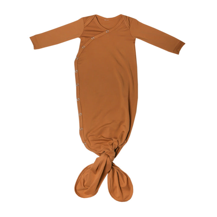 Camel Knotted Gown | Copper Pearl