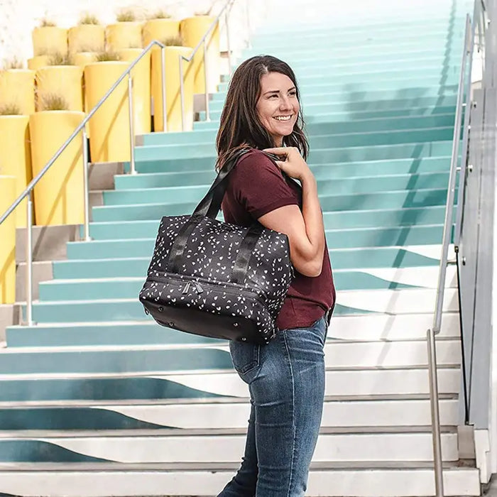 Sweetheart Black Flex Diaper Bag