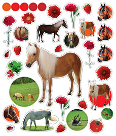 On The Farm Eyelike Stickers | Workman Publishing