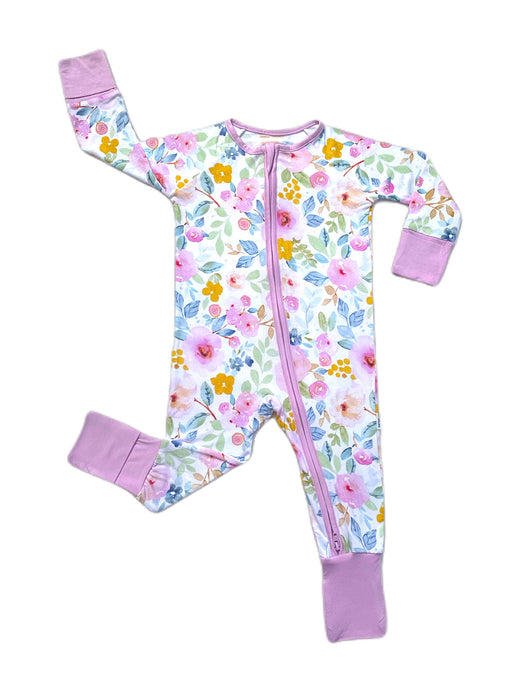 Bella Blooms Bamboo Convertible Romper/Sleeper