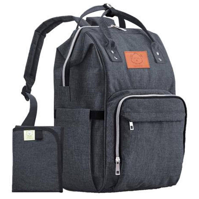 Mystic Gray Diaper Bag Backpack | KeaBabies