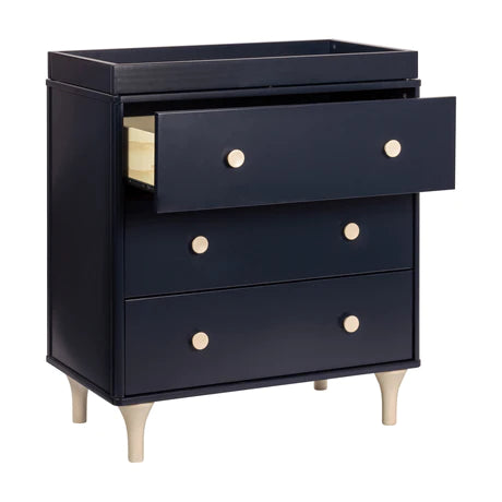 Lolly 3-Drawer Changer Dresser with Removable Changing Tray