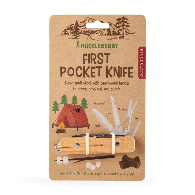 First Pocket Knife | Huckleberry by Kikkerland