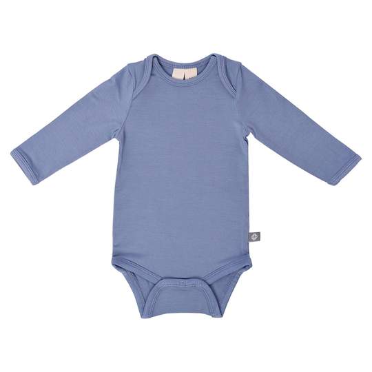 Slate Long Sleeve Bodysuit | Kyte BABY