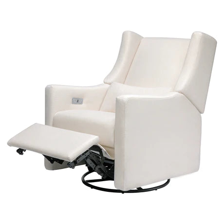 Kiwi Electronic Recliner and Swivel Glider in Eco-Performance Fabric with USB port | Water Repellent & Stain Resistant