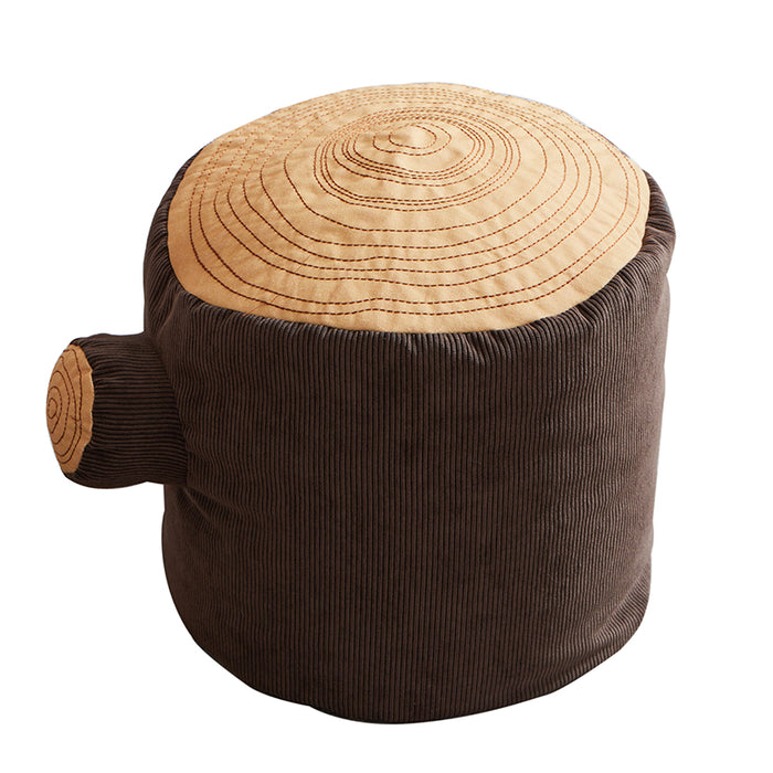 Tree Stump Pouf