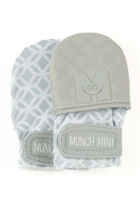 Gray Geo Munch Mitt Mini